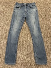 BKE Jake Straight Leg Light Wash Straight Fit Men's Jeans Size 32L (32x30) picture