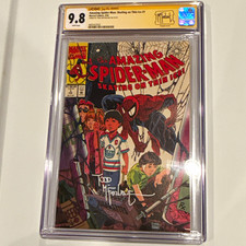 Amazing Spider-Man Skating on Thin Ice #1 CGC 9.8 SS Signed Todd McFarlane NM/MT picture