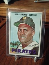 1967 Topps - Roberto Clemente #400 Bob on Card 🔥🤯 Beautiful  picture
