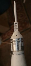 Saturn  - Apollo CSM Laser Cut Detail Sheet for 1/100 Estes Saturn picture