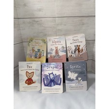Slumberkins Board Book Set of 6 Emotional Learning Yak Alpaca Fox Dragon Sprite picture