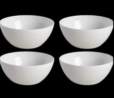 New Mikasa Jenna Set of 4 FOUR Cereal Soup Bowls 6