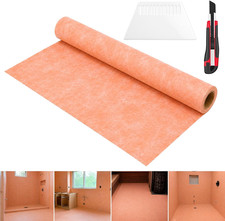Professional Waterproof,3.3Ft X 98.42Ft(324.8 Sq Ft),Membrane 25.6Mil,For Shower picture