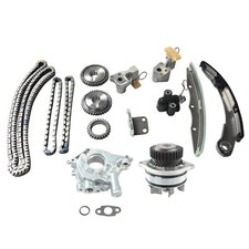 Timing Chain Kit Oil Water Pump for 2002-2007 Infiniti Nissan Murano 350Z 3.5L picture