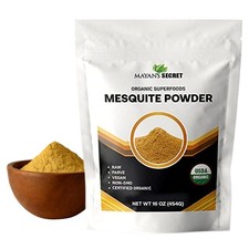 Mayan's Secret - Raw Mesquite Powder Organic 1lb, Parve, Vegan, Non-GMO picture