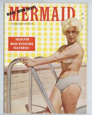 Mermaid 1958 Donalda Jordan, Margo Karsten 68pgs Female Pinup Magazine M33222 picture