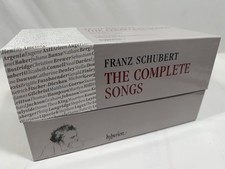 Schubert Complete Songs 40 CD Box Set Hyperion Graham Johnson 812 Tracks NO BOOK picture