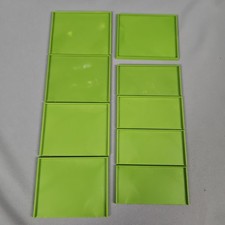 OOP Vintage Warhammer Fantasy Games Workshop Green Regiment Movement Trays (9) picture