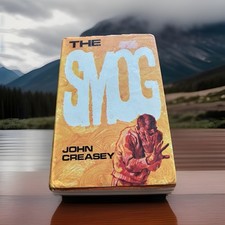 The Smog John Creasey 1971 UK Thriller Book Club Vintage Sci-Fi Hardcover DJ picture