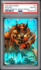 1992 WOLVERINE FROM THEN 'TIL NOW II PRISM #P4 HEALING PSA 9 NM-MT picture
