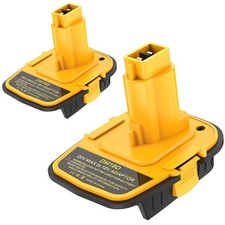 2 pcs Battery Adapter with USB for Dewalt 20V Max Battery 20V to 18V Dock DIY picture