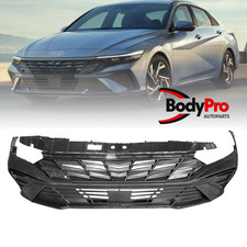 For 2024-2025 Hyundai Elantra Front Bumper Cover Complete Set Grille Upper+Lower picture