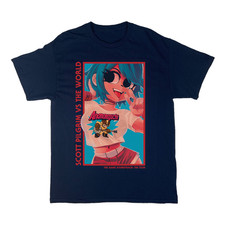 Ramona Flowers Scott Pilgrim vs. The World Anamanaguchi tour T-shirt S-5XL picture