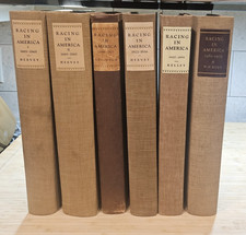 Rare Complete Book Set - Racing in America, The Jockey Club, 1665-1979, Hervey picture