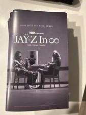 JAY-Z In 8 HBO World Premiere Program Booklet Metropolitan Opera House Exclusive picture
