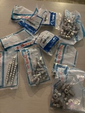 Large NOS Swagelok Stainless Steel Tube Fittings Ferrules Nuts Mixed Lot 100+ picture