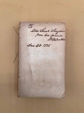 Antique Religious Pamphlet 1838 Inscribed 19th Century Book - SR31 picture