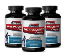 Expel Intestinal Worms Caps - Anti Parasite Cleanser 1485mg - Black Walnut 3B picture