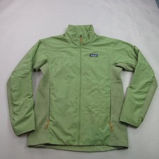 Patagonia Men's M Green Full Zip Activewear Jacket Recycled Polyester Hiking picture