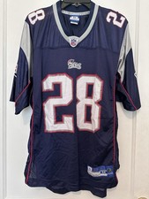 Vintage Reebok NFL New England Patriots Corey Dillon #28 Jersey mesh Size M picture