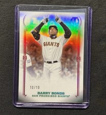 BARRY BONDS 2026 Topps Tribute #TCA-BB13 Career Achievements ICONIC POSE #10/10 picture