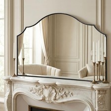 Large Scalloped Mirror: 47