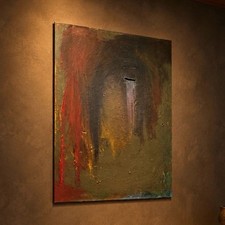 Wesley Peterson A Way Out Original Abstract Acrylic Painting 40x30 2026 picture