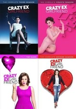 Crazy Ex Girlfriend  The Complete Series All 4 Seasons DVD  Rachel Bloom picture