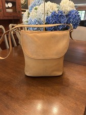 Vintage Coach 9208 USA Leather Shoulder Bag Camel Tan 1996 J6C-9208 picture