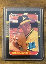 1987 Donruss - Rated Rookie Mark McGwire #46 picture