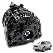 15093928 300 AMP 14V High Output Alternator With Pulley Fit for Chevy Silvera... picture