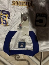 Reebok Minnesota Vikings Brett Favre #4 NFL Football Jersey White Men’s 52 picture