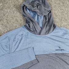 NWT Johnnie-O Grayhawk Hoody Men L Golf Colorblock Kohanaiki Fisherman Hawaii picture