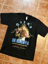 Vintage 1998 Caesar's Palace Oscar De La Hoya Ultimate Revenge Shirt - Sz l picture