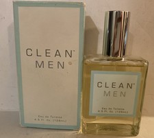 CLEAN MEN E by Dlish EDT 4.5  oz/ 128 ML Spray NIB Discontinued New Authentic picture