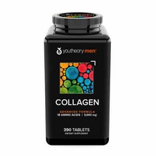 youtheory Mens Collagen Advanced Formula, 390 Tablets - Fresh -  picture