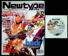 Newtype USA Anime Magazine December 2003 W/ All Inserts Poster + DVD Vol. 2 #12 picture