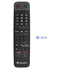Genuine vSeeBox OEM V6 Max Backlit Bluetooth Voice Command Remote Backlight picture