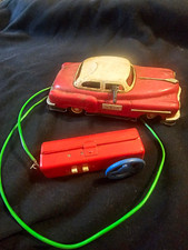 Vintage Line Mar G-MAN Patrol Car Tin Toy Remote Control Japan Marx AS-IS picture