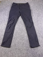 Kuhl Pants Mens 34x34 Black Hiking Outdoor Stretch Zip Pocket Trail Travel picture
