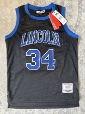 Jesus Shuttlesworth Lincoln High Jersey He Got Game Headgear Classics Size Small picture