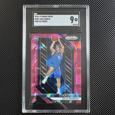Panini 2018-19 Prizm Luka Dončić #280 Pink Ice Prizm RC Dallas Mavericks picture