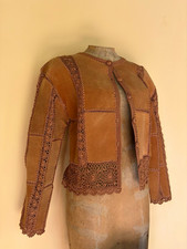 Vintage S.M.H. Women’s Camel Tan Suede Jacket Size M picture