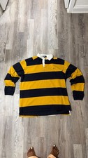 Vintage 90s Polo Ralph Lauren Striped Longsleeve Rugby Y2K XL picture