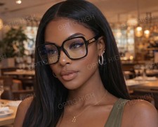 Brand New Chanel 5408 Women's Transparent Black Acetate Eyeglasses picture