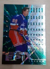 1997-98 Pinnacle Epix Season Emerald Wayne Gretzky Rare Print Run 50 picture
