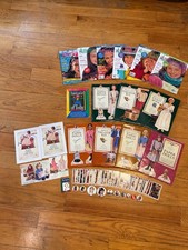 American Girl Magazine Collection Vintage 1995 - 1996 Lot of 6 DOLLS ATTACHED picture