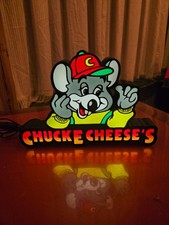 Thumb Chuck E Cheese 98 - USB Lighted LED Sign - Man Cave - Arcade - Retro picture