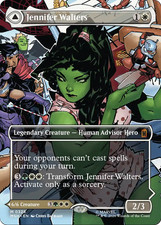 x1 Jennifer Walters // The Sensational She-Hulk MSH MTG 328 BORDERLESS MYTHIC 1x picture