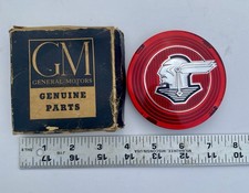 NOS 1950 Pontiac Grille Emblem Insert W/Original Box #513703 Lucite Chieftain picture